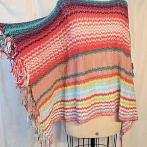 Missoni knit cotton summer poncho ~ gorge!